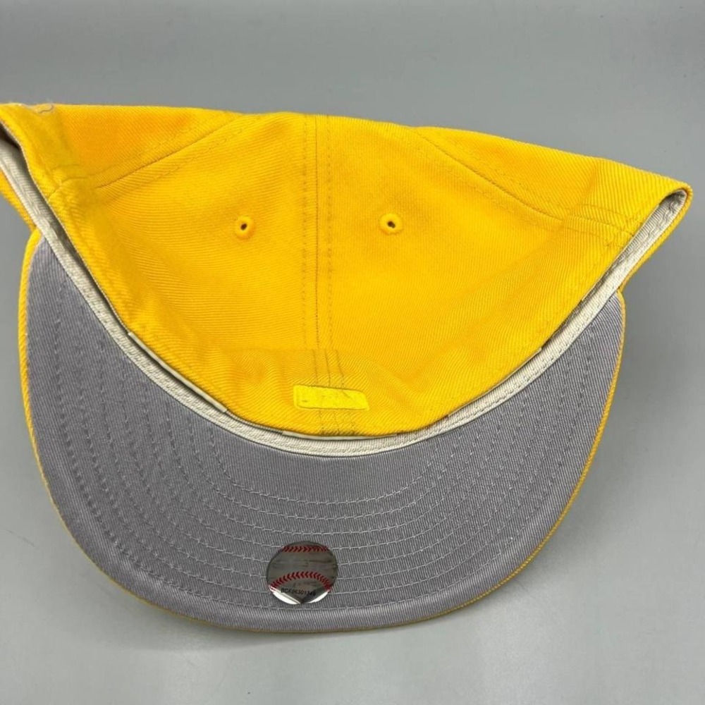 Fear Of God 7 5/8 Yellow White 59Fifty New Era Hat Fitted Cap FOG - Picture 7 of 7